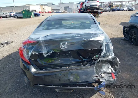 2021 Honda Civic Sport из США, поврежденный, VIN 2HGFC2F8XMH515018